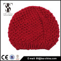 Classic plain color marled ribbed beanie